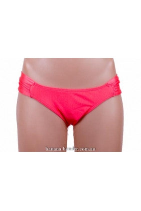 Swimwear - Bikini Bottom - Miss Cocoa - Soft Side - Coral Gloss