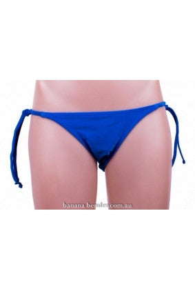 Swimwear - Bikini Bottom - Miss Cocoa - Tie Side - Blue