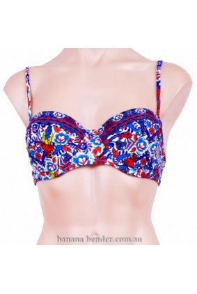 Swimwear - Bikini Top - Miss Cocoa - Bora Bora - Balconette - Fashion Print