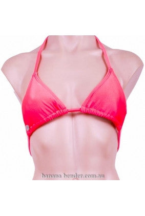 Swimwear - Bikini Top - Miss Cocoa - Sliding Tri - Coral Gloss