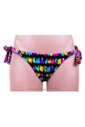 Swimwear - Bikini Bottom - Miss Cocoa - Ibiza - Wide Tie Side - Fashion Print