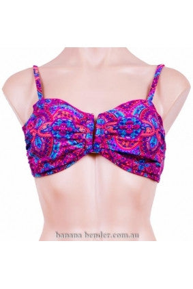 Swimwear - Bikini Top - Miss Cocoa - Bahia - Bandeau - Fashion Print