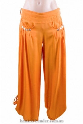 Master Shot Pants - Harem - Orange