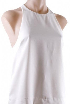 Top - Paper Heart - T Back - White