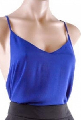 Top - Just Add Sugar - Racer Back - Cobalt Blue