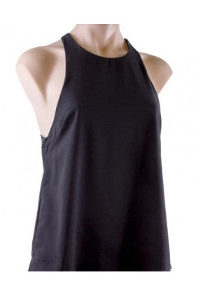 Top - Paper Heart - T Back - Black