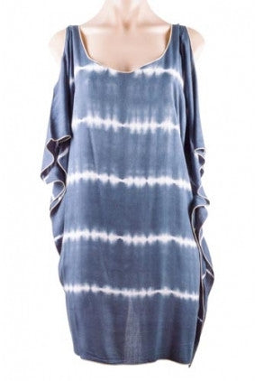 Kaftan - Sun Goddess - Open Sleeve - One Size - Grey