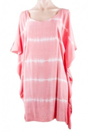 Kaftan - Sun Goddess - Open Sleeve - One Size - Melon